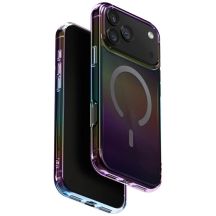 Uniq Iridescia Hülle für iPhone 17 Pro Max Magclick Charging - Mehrfarbig