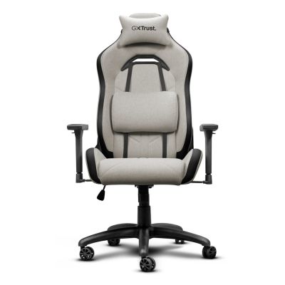 4. Trust GXT723B RUYA Komfortabler Stoff Beige Gaming-Stuhl