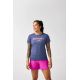 3. Distance Short Sleeve 3.0 Lauf-T-Shirt für Damen, Blau