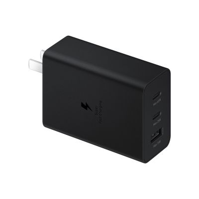 28. Samsung 65W Netzteil-Trio, Schwarz