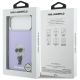8. Karl Lagerfeld IML Aquarelle Karl & Choupette & Logo MagSafe Hülle für iPhone 17 Pro Max - Lila