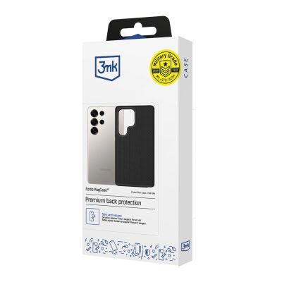 11. 3mk Fortis MagCase für Samsung Galaxy S25 Ultra - Schwarz
