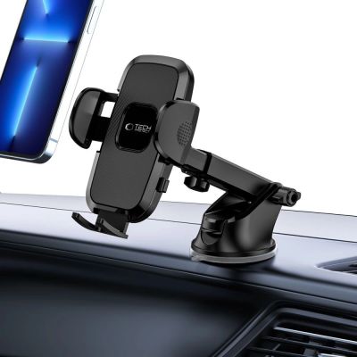 6. Tech-Protect V3 Autotelefonhalter für Windschutzscheibe/Cockpit – Schwarz