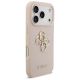 4. Guess Grained Big 4G & Classic Logo iPhone 17 Pro Hülle - Rosa