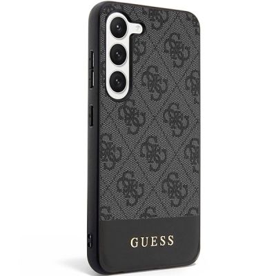 3. Guess GUHCS23SG4GLGR S23 S911 schwarz/schwarz Hardcase 4G Stripe Collection