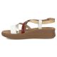 3. Filippo DS7904 Damen-Keilsandalen im römischen Stil