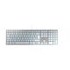7. CHERRY KC 6000C für MAC Tastatur, universell, USB, QWERTZ, Neusilber