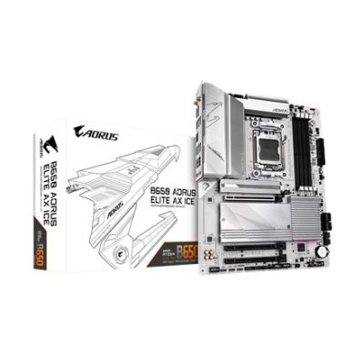 5. Gigabyte B650 AORUS ELITE AX ICE Mainboard