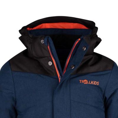3. Trollkids Kinderjacke Norefjell, gefüttert, wasserdicht, für Mädchen/Jungen (132-142)
