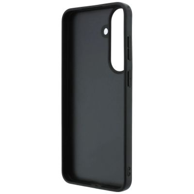 6. Guess Leder-Schutzhülle mit Metalllogo für Samsung Galaxy S26 FE – Schwarz