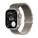 Apple Watch Ultra 3 – GPS + Cellular – 49 mm – Gehäuse aus Natur-Titan mit Armband aus Natur-Titan – Groß