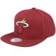 Mitchell & Ness NBA Miami Heat Top Spot Snapback Hwc Heat Cap HHSS3256-MHEYYPPPMARO