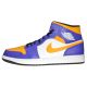 2. Air Jordan 1 MID Sneakers Los Angeles Lakers LA - DQ8426-517