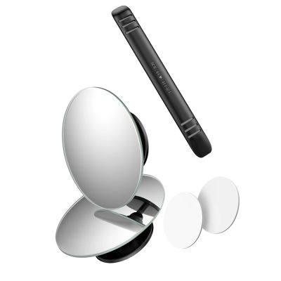5. Baseus Full-view Blind-spot Mirror 2x Toter-Winkel-Spiegel Weitwinkel Spiegel schwarz (ACMDJ-01)