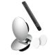 5. Baseus Full-view Blind-spot Mirror 2x Toter-Winkel-Spiegel Weitwinkel Spiegel schwarz (ACMDJ-01)