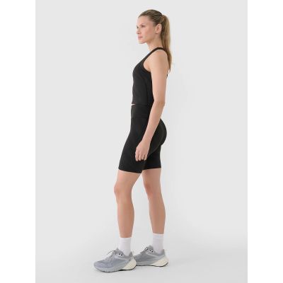 4. Schnelltrocknendes Damen-Trainings-Crop-Top 4F 4FWSS25TFSLF413-20S