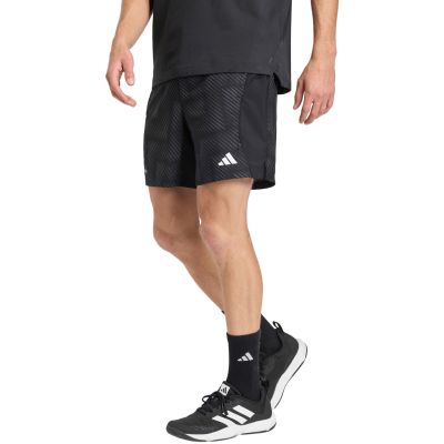 adidas Tech Intensity Aop Shorts für Herren, Schwarz, KB3123