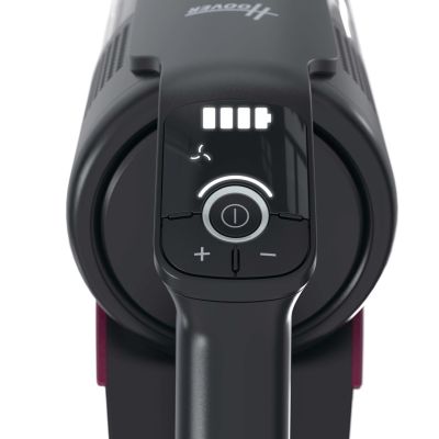 42. Hoover HF610HX 011 Akku-Staubsauger, beutellos, 0,7 l, 650 W, lila, 4 Ah