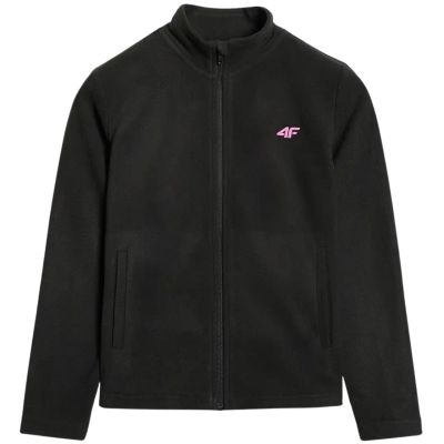 2. Fleece für Mädchen 4F F346 tiefschwarz 4FJWAW25TFLEF346 20S