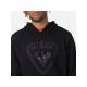 6. Rossignol LOGO SWEAT HOOD FL schwarz