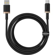 Baseus Dura USB-Typ-C-Kabel 60W 2m (Schwarz-Gold)