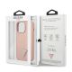 8. Guess GUHCP14XPSATLP iPhone 14 Pro Max 6,7 "rosa / rosa Hardcase SaffianoTriangle Logo
