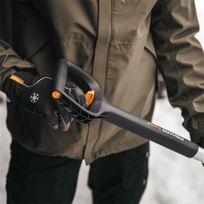 6. Fiskars 1057189 Schaufel/Schneeschaufel Metall Schwarz, Orange