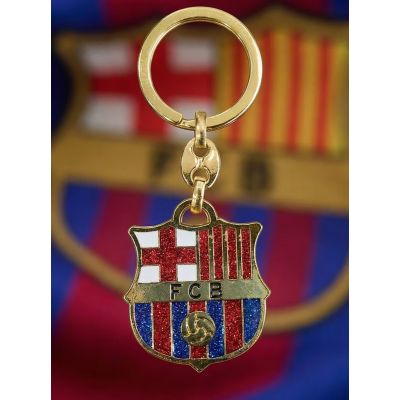 2. FC Barcelona Original-Schlüsselanhänger mit Wappen, lizenziert von B7207