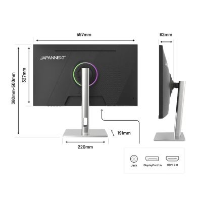 22. JAPANNEXT 62,2 cm JN-IPS245G320F-HSP Monitor 16:9 HDMI/DP FHD