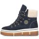 3. Rieker Y6347-14 Marineblaue wasserdichte Damen-Ankle-Boots aus Leder