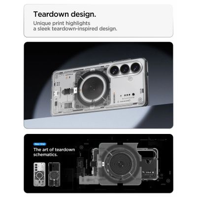 6. Spigen Ultra Hybrid Mag MagSafe Hülle für Samsung Galaxy S26+ Neo One - Transparent