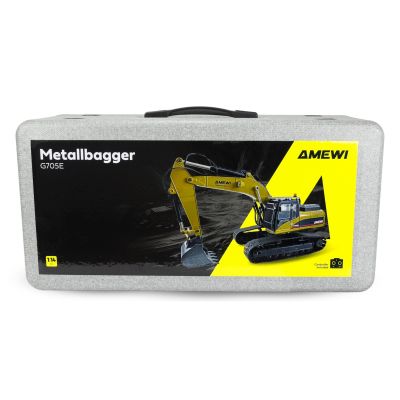 11. Amewi G705E ferngesteuerter Bagger, Modell mit Elektromotor, Maßstab 1:14