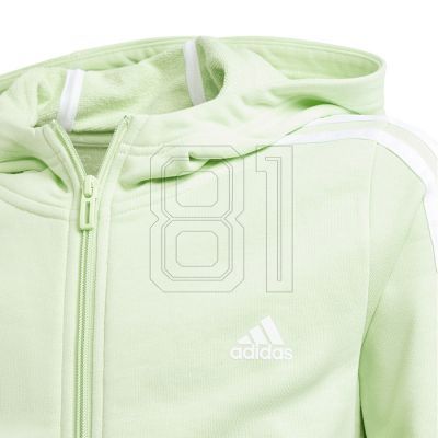 3. Adidas 3 Stripes Full-Zip Hoodie Jr IS2632