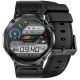 Gravity GT21-3 Smartwatch + Schwarzes Silikonarmband