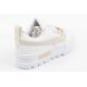 4. Puma Mayze Coquette Damen-Sneaker, weiße Plateau-Sportschuhe