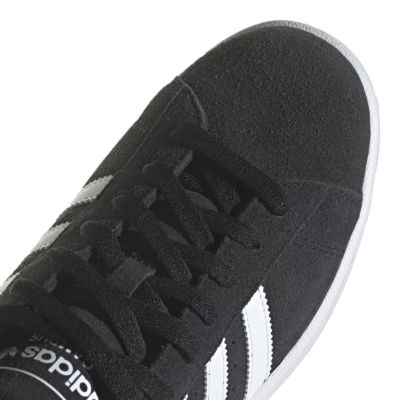 6. Adidas Originals Campus 2 Wildleder-Sneaker für Damen, Schwarz/Weiß - ID9844