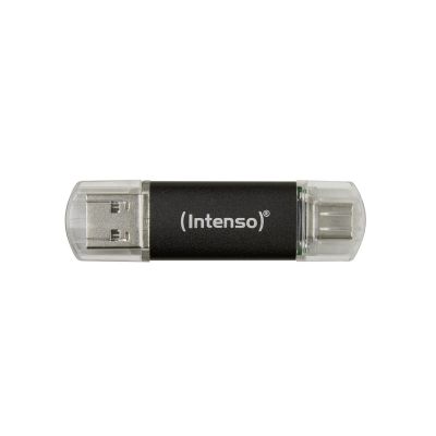 Intenso Twist Line USB-Stick 256 GB USB Typ-A / USB Typ-C 3.2 Gen 1 (3.1 Gen 1) Anthrazit