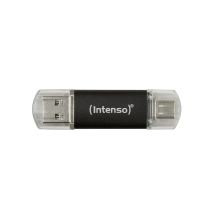 Intenso Twist Line USB-Stick 256 GB USB Typ-A / USB Typ-C 3.2 Gen 1 (3.1 Gen 1) Anthrazit