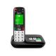 7. Gigaset EASY 500A Analog/DECT-Telefon mit Anrufernamen und -ID, Schwarz/Silber