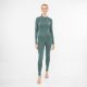 19. VIKING Gasher Lady Set Merino Damen Unterwäsche Größe S grün