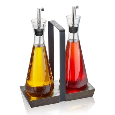 GEFU X-PLOSION Öl-/Essigspender 0,25 l Glas, Silikon, Edelstahl Transparent