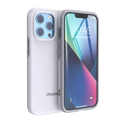 Choetech MFM Anti-Drop Case Cover für iPhone 13 Pro Max weiß (PC0114-MFM-WH)