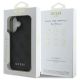 8. Guess 4G Charms Collection Hülle für iPhone 16 Plus – Schwarz