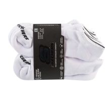 Skechers 6er-Pack Unisex 1/2 Terry Crew Socken S118210-WHT Weiß 41-46