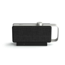 FALLER OSKAR Tragbarer Mono-Lautsprecher Schwarz, Silber 4 W