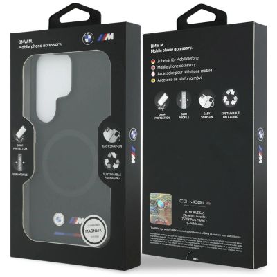8. BMW M Silikon MagSafe Hülle für Samsung Galaxy S26 Ultra - Schwarz