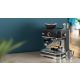 27. Philips PSA3218/10 Kaffeemaschine Barista Brew, 15 bar Pumpendruck, integrierter Milchaufschäumer, halbautomatisch, 1350 W, Schwarz