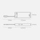 24. Baseus Metal Gleam Series 5-in-1 Multifunktions-HUB USB Typ C - USB Typ C Stromversorgung 100 W / HDMI 4K 30 Hz / 3x USB 3.2 Gen 1 (CAHUB-CX0G)