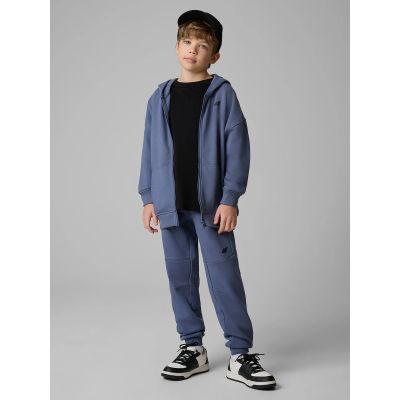 3. Locker geschnittener Kapuzenpullover für Jungen, Größe 4F 4FJRSS26TSWSM3051-33S