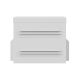 26. 10" HERMETISCHER IP55 WAND-/MAßMONTIERSCHRANK 320X220X300 GRAU LANBERG (MONTIERT)